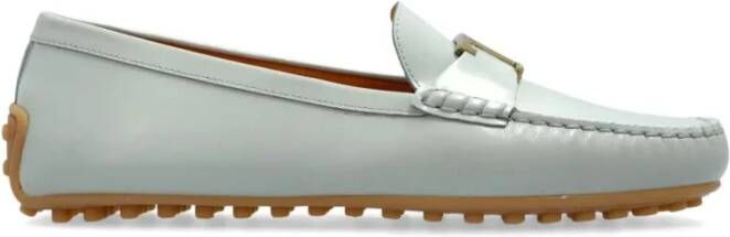TOD'S Stijlvolle Klassieke Loafer Schoenen Blue Dames