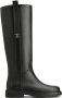 TOD&apos;S Hoge Laarzen Dames Led Laars Maat: 40 Materiaal: Leer Kleur: Zwart - Thumbnail 1