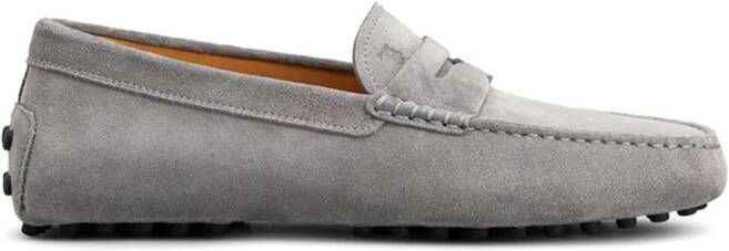 TOD'S Stijlvolle Loafers voor Mannen Gray Heren