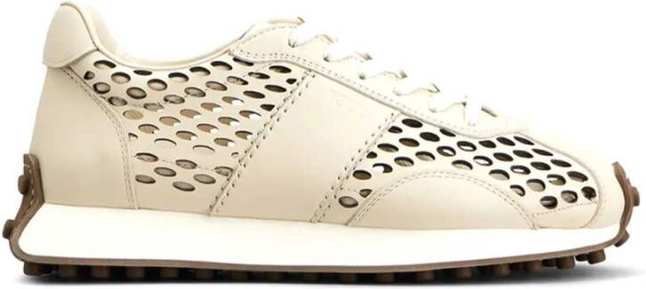 TOD'S Stijlvolle Sneakers voor dagelijks gebruik Beige Dames