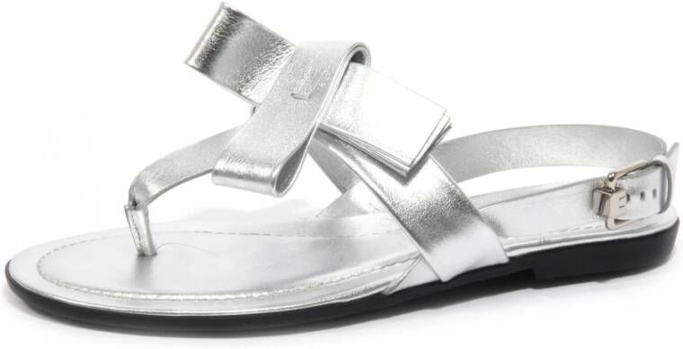 Tod's Strik teenslippers sandaal gemaakt in Italië