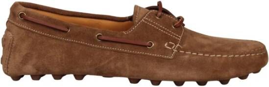 Tod's Suede Bubble Moccasin Boot Stijl Loafer