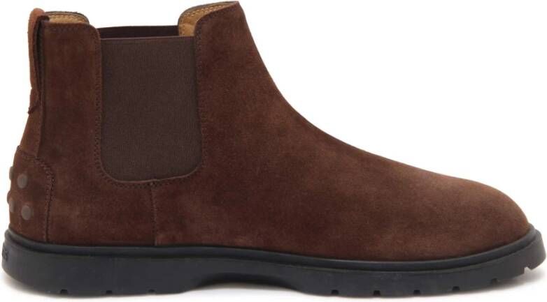 Tod's Suede Chelsea Boots Hybrid Summer Model