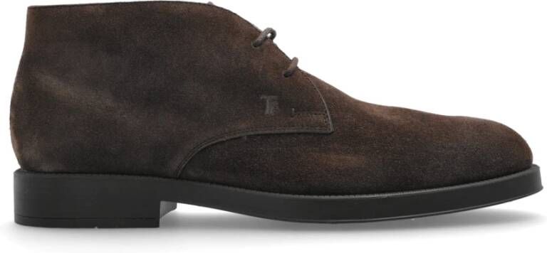 Tod's Suède enkellaarzen
