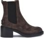Tod's Suède Enkellaarzen met Elastische Inzetstukken - Thumbnail 1