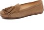 Tod's Suède Franje Loafer Schoen Made in Italy - Thumbnail 1