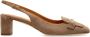 TOD'S Elegant Slingback Pumps Beige Dames - Thumbnail 5