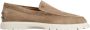 TOD'S Suède instaploafers met iconisch monogram Brown Heren - Thumbnail 8