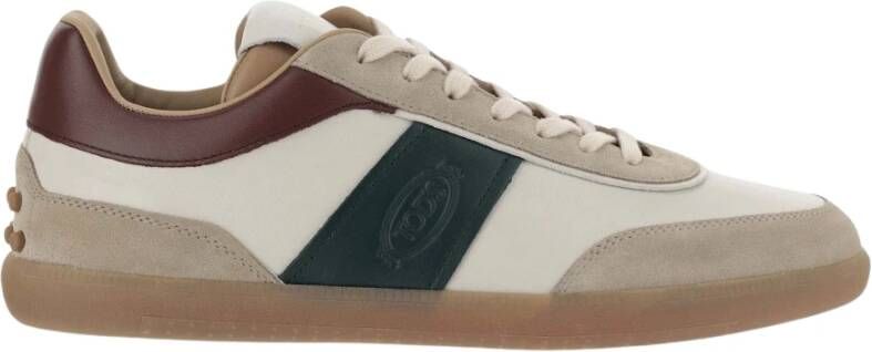 TOD'S Suède Leren Veterschoenen Multicolor Heren