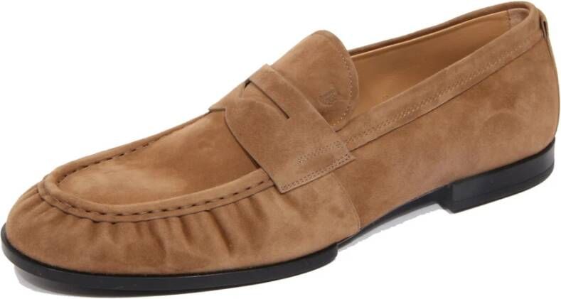 Tod's Suède Loafer in Khaki