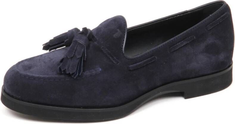 Tod's Suède Loafer met Kwastjes Gemaakt in Italië