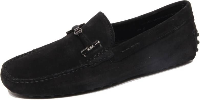 Tod's Suede Loafer Schoen Zwart