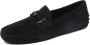 Tod's Suede Loafer Schoen Zwart - Thumbnail 1