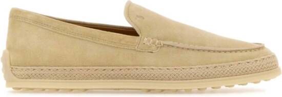TOD'S Roze platte schoenen met reliëflogo Pink Dames
