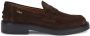 Tod's Suède Loafers met Handgestikte Detail - Thumbnail 1