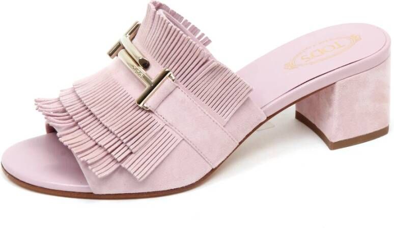Tod's Suède Sandaal Licht Schoen