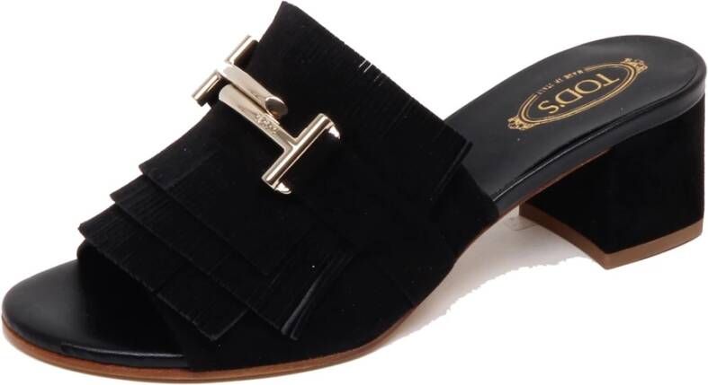 Tod's Suède Sandaal Schoen Model Xxw38A0X700Hr0B999