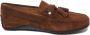 Tod's Suède schoen lichte mocassin accessoire - Thumbnail 1