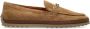 TOD'S Suède schoenen type loafers Beige Dames - Thumbnail 1