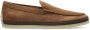 TOD'S Suède schoenen type loafers Brown Heren - Thumbnail 1