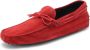 Tod's Suède Strepen Loafer Made in Italy - Thumbnail 1