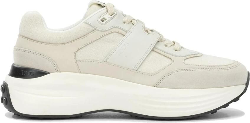 Tod's 81L Leren en Stoffen Sneakers
