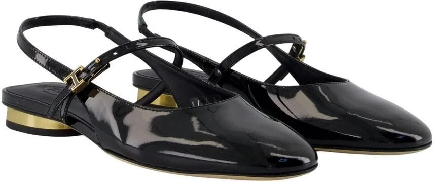 Tod's Ballerina's Leer Zwart - Foto 2