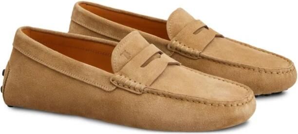 Tod's Beige Instap Plat Schoenen Amandel Teen - Foto 2