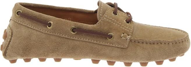 Tod's Kameel Suède Leren Sneakers