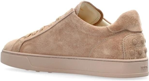 Tod's Beige Sneakers Verhoog Je Stijl