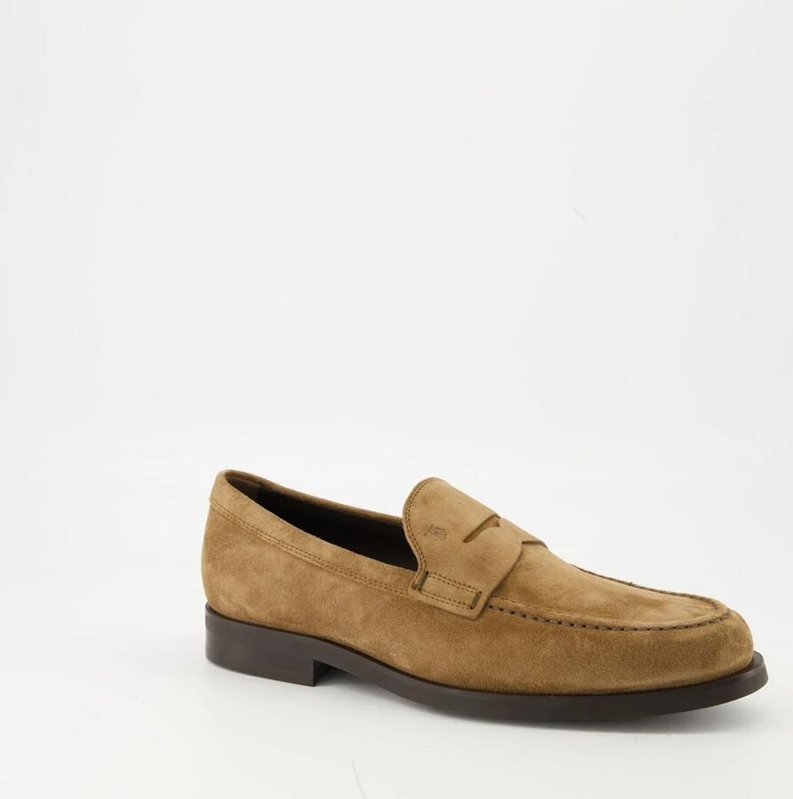 Tod's Beige Suède Instap Mocassins - Foto 4