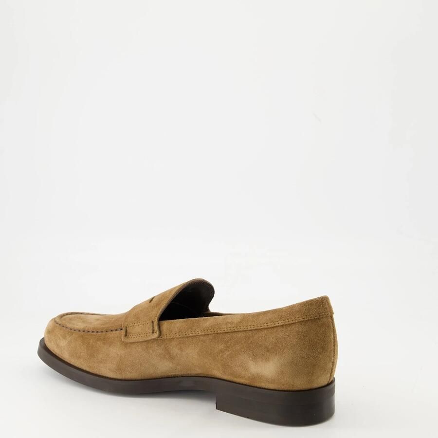 Tod's Beige Suède Instap Mocassins - Foto 2