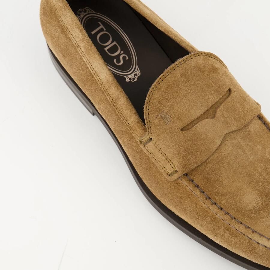 Tod's Beige Suède Instap Mocassins - Foto 3