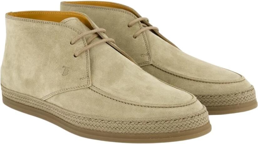 Tod's Bottine en cuir de veau velours