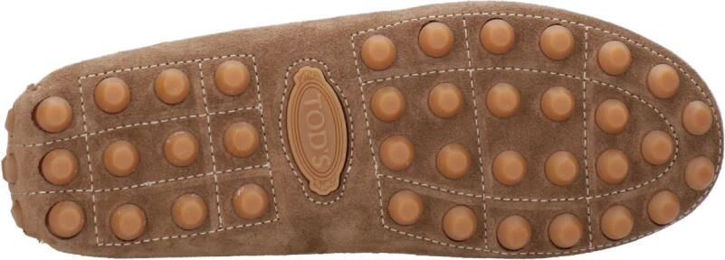 Tod's Bruine leren sandalen met monogramafdruk - Foto 5