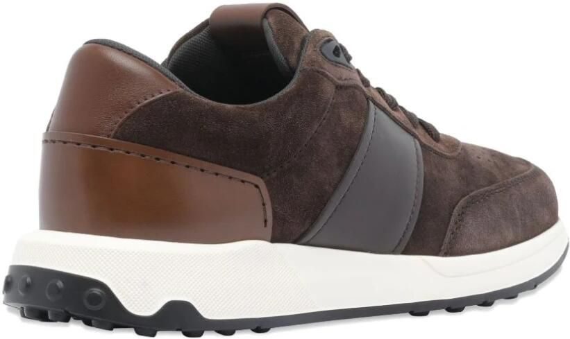 Tod's Bruine Suède Veterschoenen