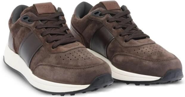 Tods Sneakers in Suede SOB RD15 Brown - Foto 3