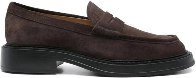 Tod's Calfskin Slip-On Loafers