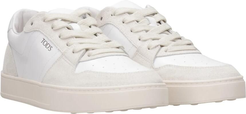 Tod's Calfskin Suede Sneakers - Foto 5