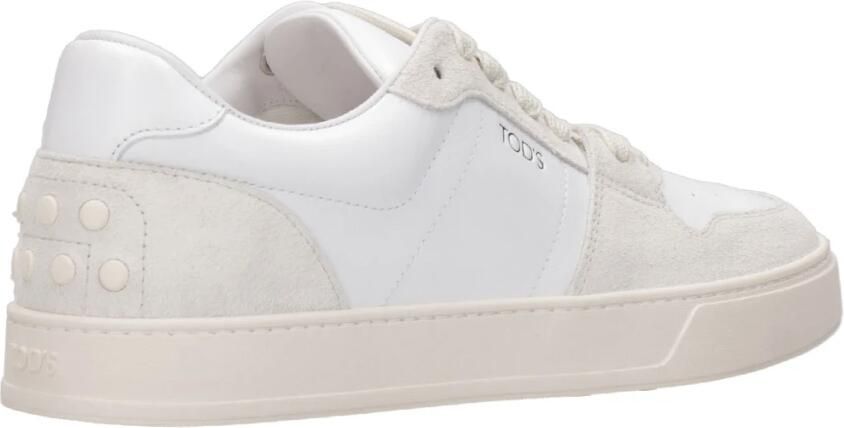 Tod's Calfskin Suede Sneakers - Foto 4