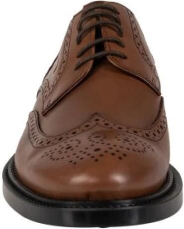 Tod's Derby van glad leer met brogue-details - Foto 2
