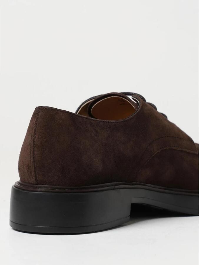 Tod's Donker Suede Brogue Derby Schoenen - Foto 2