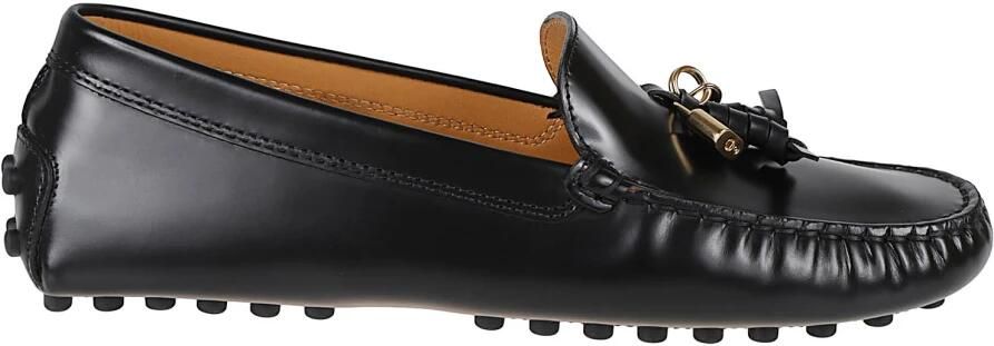 Tod's Embellished Padlock Loafer