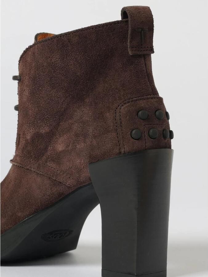 Tod's Enkellaarsjes met hak - Foto 2