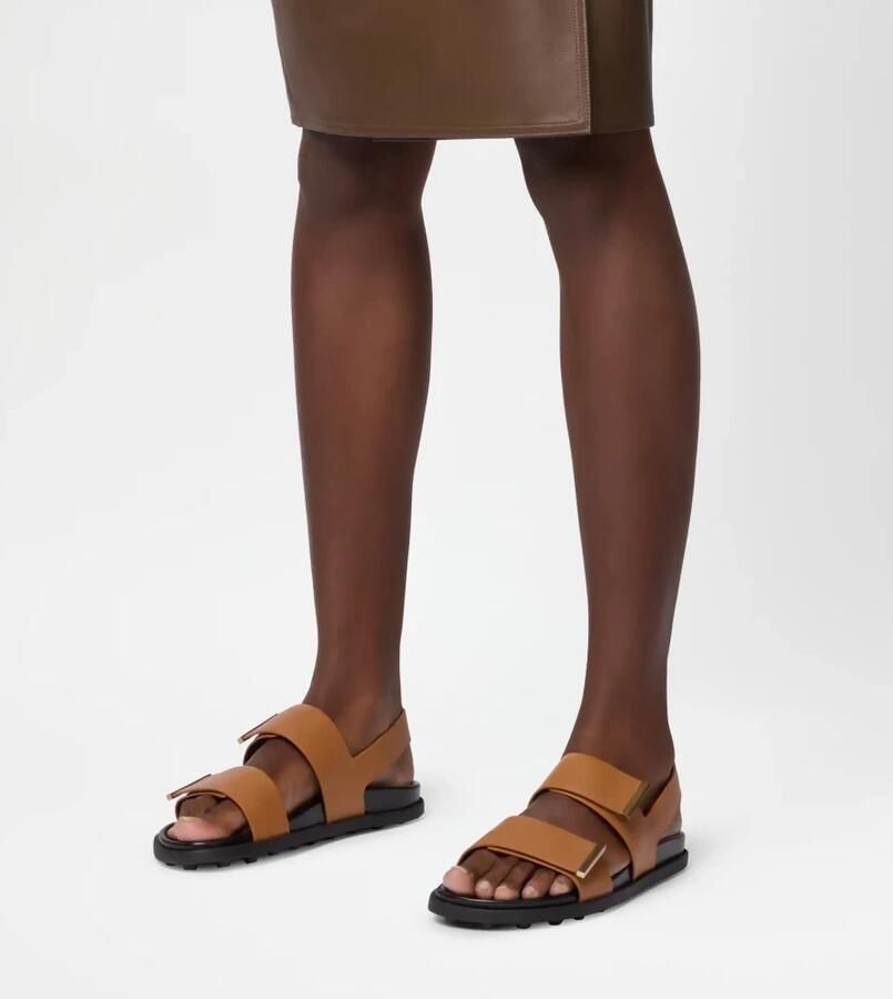 Tod's Footbed+Gomma 68K Fasce Term.Met Sandaal - Foto 7