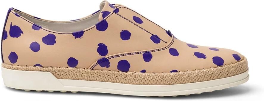 Tod's Francesina Espadrilles met Stippen