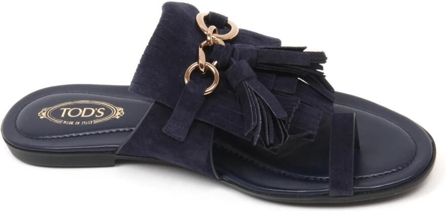 Tod's Frangia sandaal schoen gemaakt in Italië - Foto 3