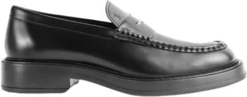 Tod's Full-Grain Leather Penny Loafers