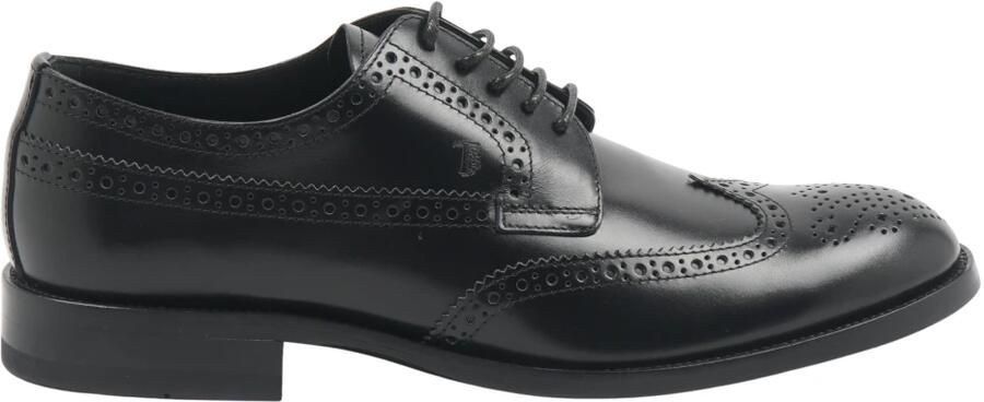 Tod's Geklede veterschoenen met gepolijste afwerking