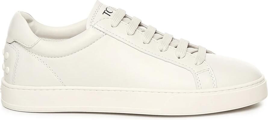 Tod's Witte Sneakers met Studs